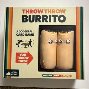 Exploding Kittens Throw Throw Burrito Game-GUC